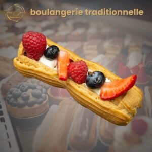 éclair framboise